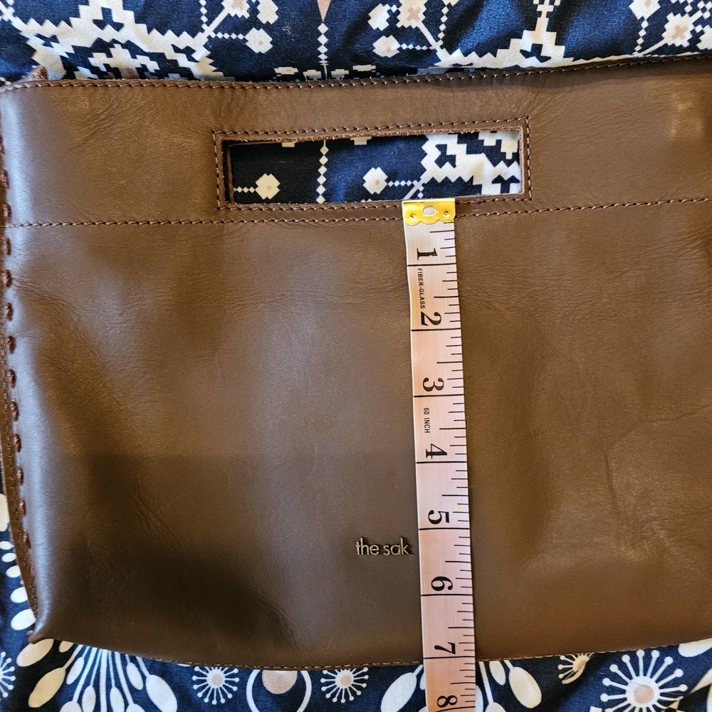 NWOT✨️TheSak Brown Skinny Handbag W/ Strap - Picture 4 of 9